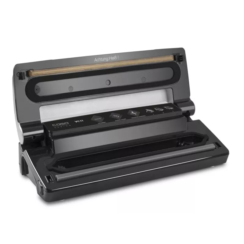 Máquina de vácuo Caso VC11 800 mbar Preto Prateado 1369