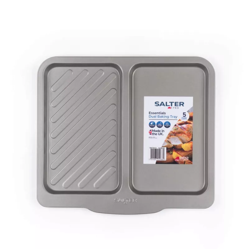 Tabuleiro de forno Salter BW13673 design dividido antiaderente