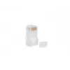 Conector RJ-45 LANBERG PLU-6000 para cabo Cat6 U/UTP, transparente/branco, pack de 100