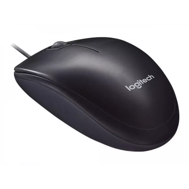 Rato ótico de escritório com fio Logitech M90 — 1000 DPI, para ambas as mãos, USB Type-A, preto