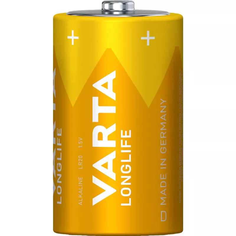 Pilha Varta alcalina Mono D LR20 1,5V - pilha - Mono (D) (04120101424)