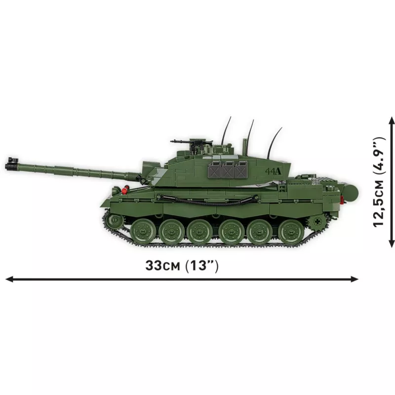 Conjunto de construção COBI Challenger 2 Armed Forces 954 peças