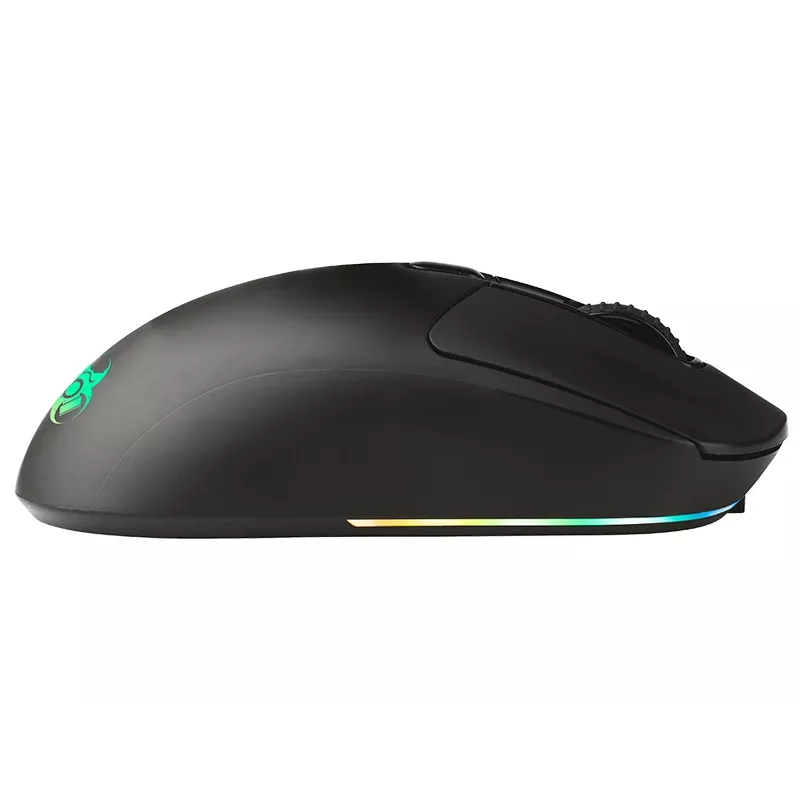 Tracer GameZone Thor RGB rato gaming sem fios, 2,4 GHz + Bluetooth, 10000 DPI, preto