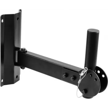 Suporte de parede Omnitronic WH-1L, suporte fixo para colunas, carga máx. 25 kg