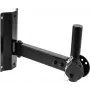 Suporte de parede Omnitronic WH-1L, suporte fixo para colunas, carga máx. 25 kg