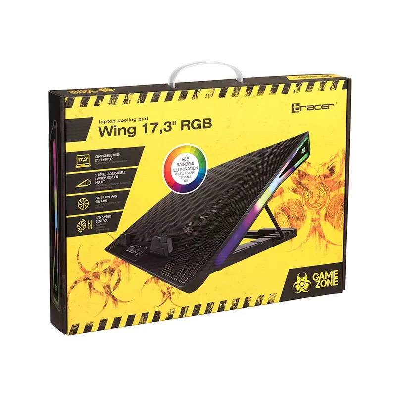 Base de refrigeração para portátil Tracer TRASTA46405 40 cm (17,3 polegadas) 800 rpm