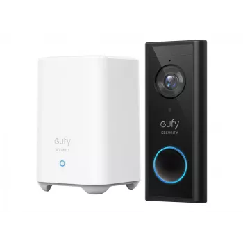 Campainha de vídeo 2K preto E82101W4