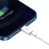 Cabo Baseus Superior Series USB para Lightning, 2,4A, 0,25m (branco)