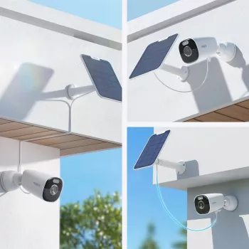 Reolink Argus Series B340 - câmara exterior autónoma 5MP com bateria, Wi-Fi 5/2,4 GHz, deteção inteligente, visão noturna a cores
