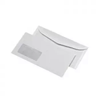 Envelope MAILmedia 20233/0 C6/5 branco 114 x 229 mm com janela