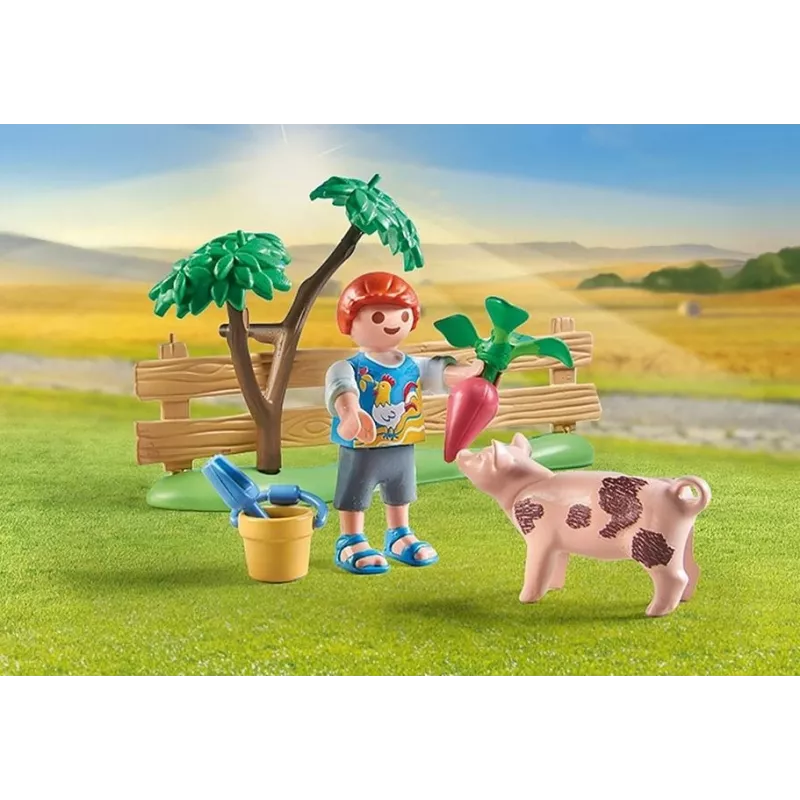 Playmobil 71443 Country: Horta com avós