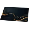 Sharkoon SKILLER SGP35 D2 Tapete de rato gaming, tamanho L, preto/dourado