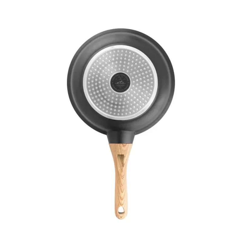 ETA | Frigideira | ETA792990000 TITANIUM II | Universal | Diâmetro 24 cm | Elétrica, indução, gás, vitrocerâmica | Adequada para placa de indução | Cabo fixo | preta