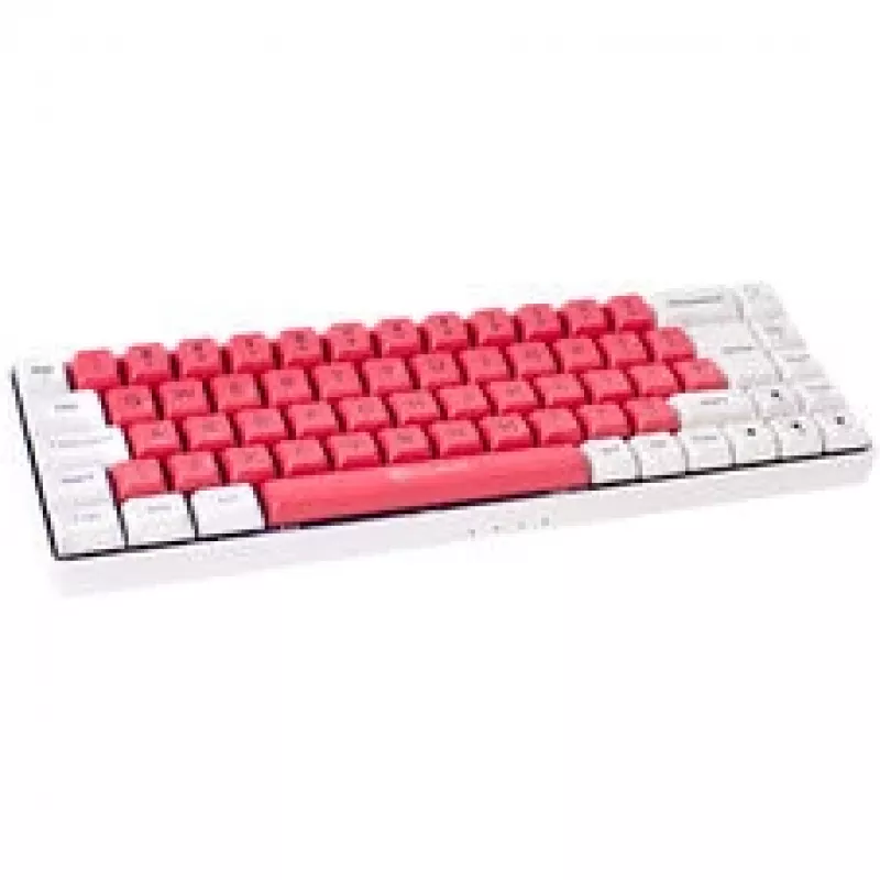 Teclado gaming GAMIAC TKL69G SF, Kailh azul - branco/vermelho