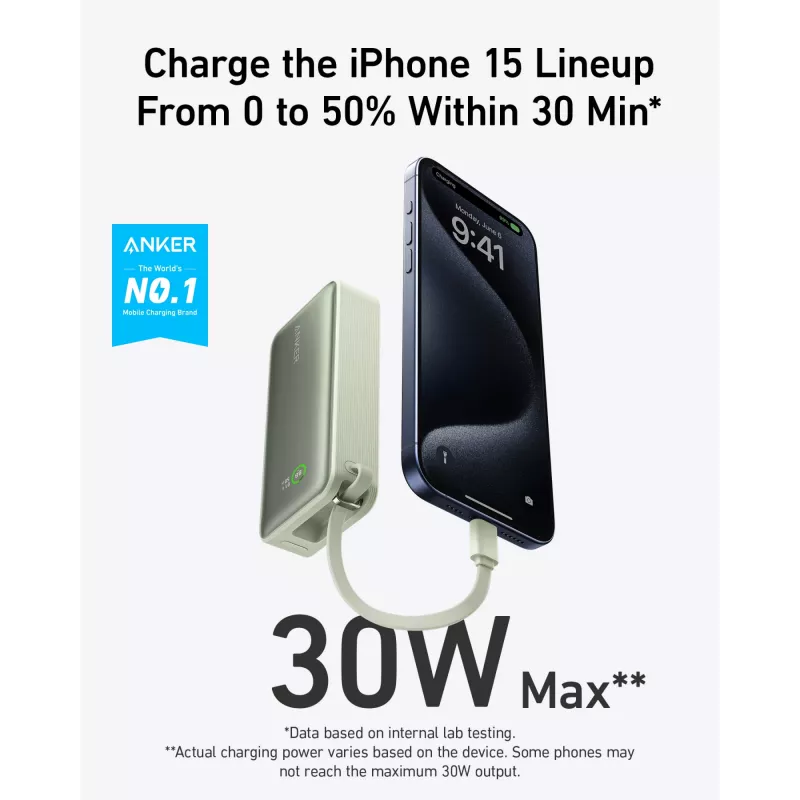 Powerbank portátil Anker A1259G61 10000 mAh