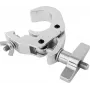 Gancho EUROLITE TH-260 prateado Quick-Lock design robusto