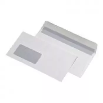 Envelope MAILmedia formato DIN longo autocolante com janela modelo 227480
