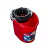 Vileda SuperMocio Torsion Power balde com espremedor, vermelho