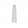 Painel cego para rack Extralink Front Blank Panel 1U 19 polegadas cinzento, caixa em aço