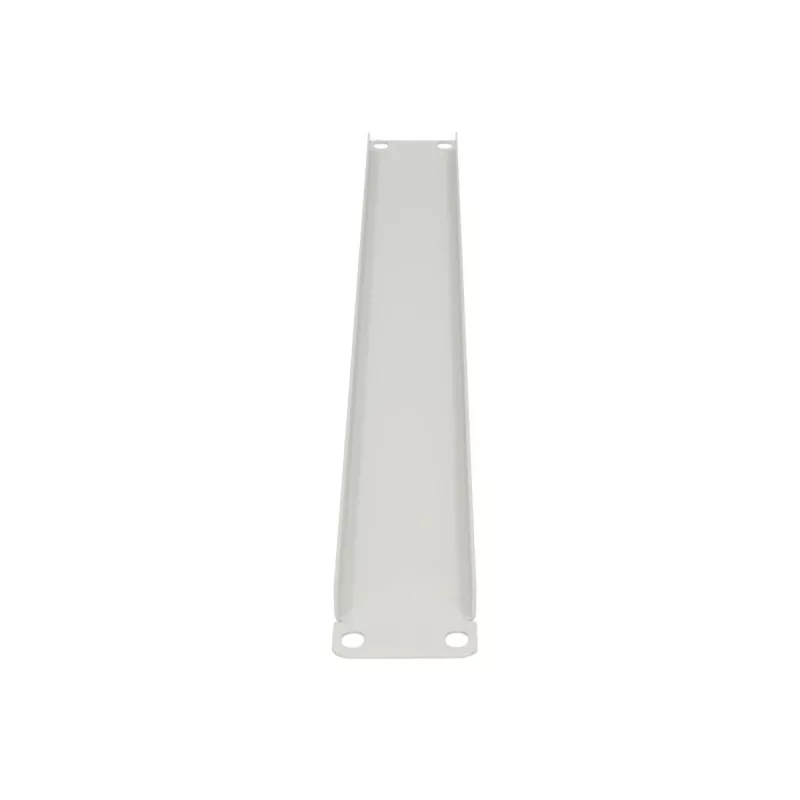 Painel cego para rack Extralink Front Blank Panel 1U 19 polegadas cinzento, caixa em aço