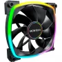 Ventoinha de caixa MONTECH RX140 PWM 140mm ARGB Reverse-Blade - preta