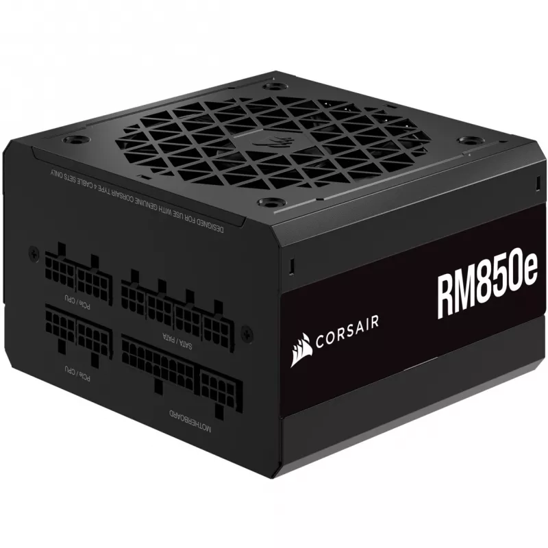 Corsair | Fonte de alimentação ATX totalmente modular silenciosa (UE) | Série RMe RM850e | 850 W