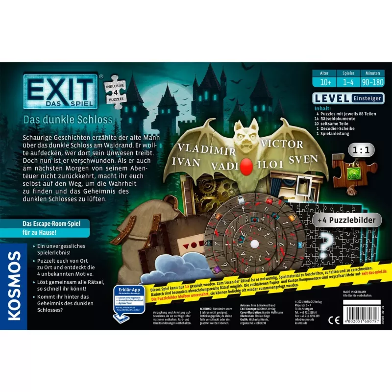 Kosmos 68078 Jogo de tabuleiro Puzzle