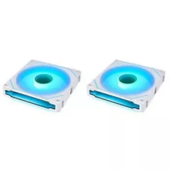 Lian Li UNI FAN SL-INF 140 ARGB Reverse Blade PWM Fan Pack, branco