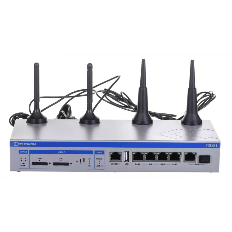 Router de rede celular Teltonika RUTXR1