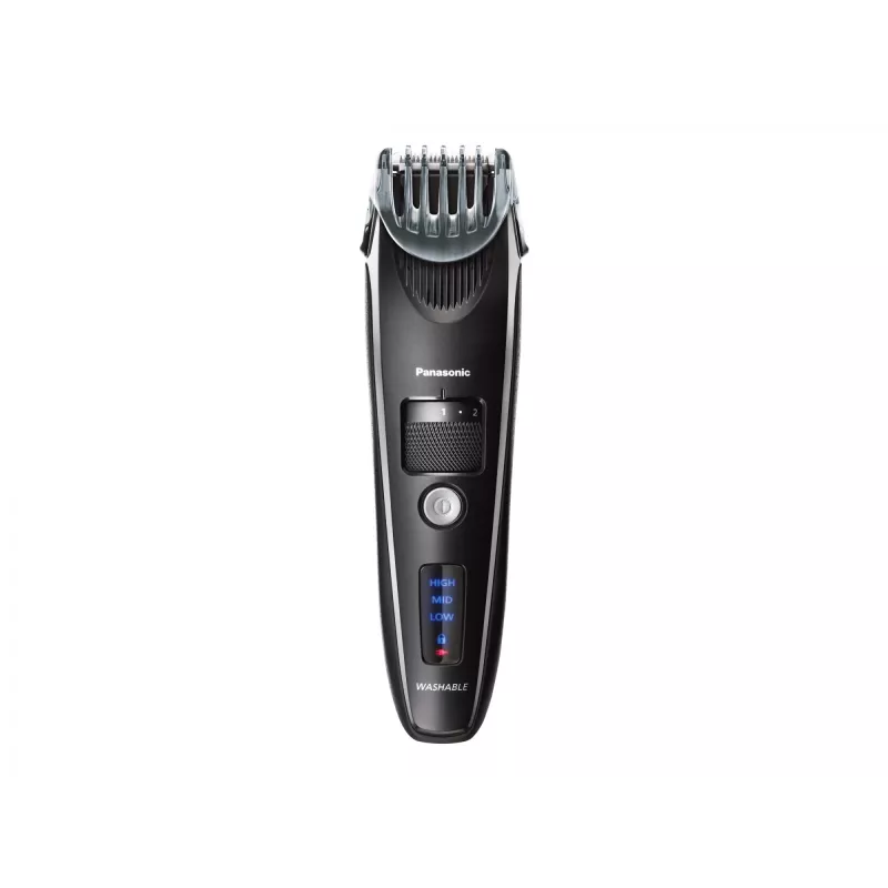Aparador de barba Panasonic ER-SB40-K803 — 0,5–10 mm, 19 níveis, Li-Ion, sem fios/com alimentação, preto