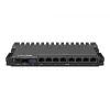 Router com fios MikroTik RB5009UPR+S+IN — 8x portas RJ-45 PoE, 2,5GbE, slot SFP+, RouterOS