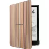Capa PocketBook Shell H-S-743-CL-WW para InkPad 4 / Color 2 / Color 3 de 7,8 polegadas, riscas coloridas