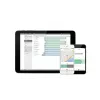 Terminal de controlo de assiduidade Safescan TM-616 preto — TFT 2,8 polegadas, dual-core 1 GHz, cartão de proximidade, Ethernet LAN, montagem na parede