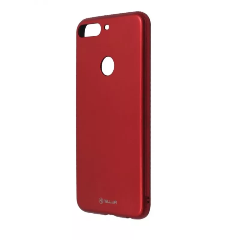 Capa de telemóvel Tellur para Huawei Y7 Prime 2018 — capa de proteção vermelha