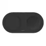 Belkin WIZ021VFBK – Estação de carregamento sem fios 2 em 1 com tecnologia Qi2 15 W, preto