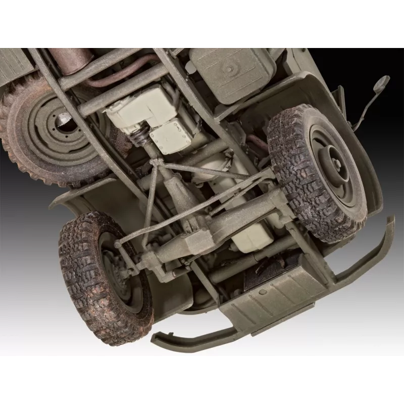 Veículo de modelo em plástico UNIMOG 404 S 1/35
