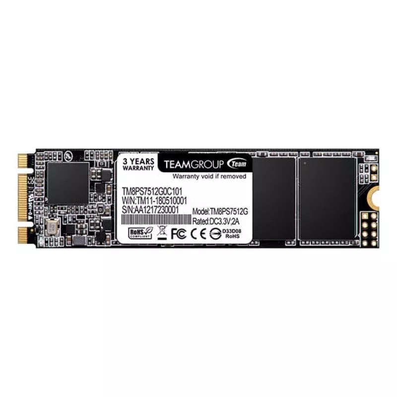 Disco SSD Team Group 512 GB M.2 SATA III TM8PS7512G0C101