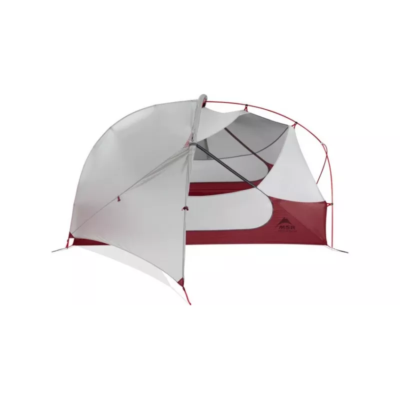 Tenda MSR Hubba Hubba NX, tenda de cúpula, 2 pessoas, vermelho