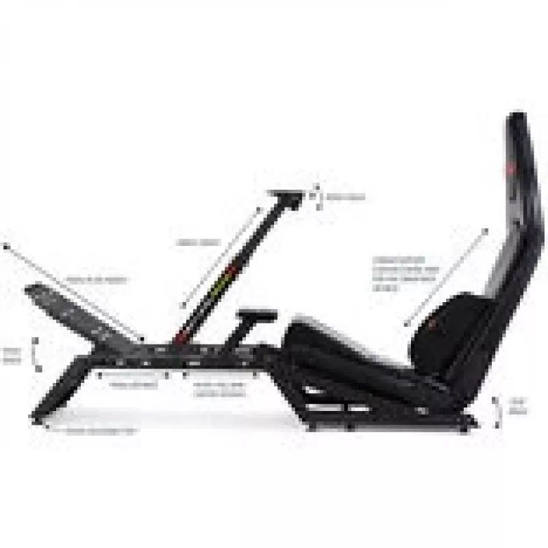 Next Level Racing F-GT Formula > Cockpit de simulador + tapete de gaming