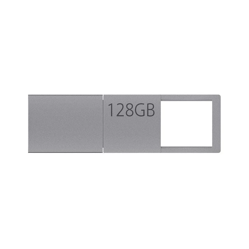 Pen drive Xiaomi | Interface dupla | 128 GB | USB Type-C/USB Type-A | prateado