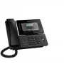 Telefone IP Snom D812 preto ecrã TFT 5 polegadas Gigabit Ethernet