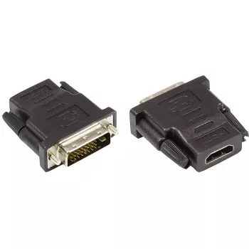 Adaptador GoodConnections HDMI > DVI-D 24+1 (BU-ST) Preto (HDMI-DVI)