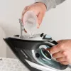 Ferro de engomar a seco e a vapor Taurus Geyser Eco 3200 W, golpe de vapor 220 g/min, base anodizada, preto