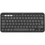 Logitech Pebble Keys 2 K380s - teclado - sem fios - Bluetooth LE - QWERTZ - alemão - Tonal Graphite (920-011795)