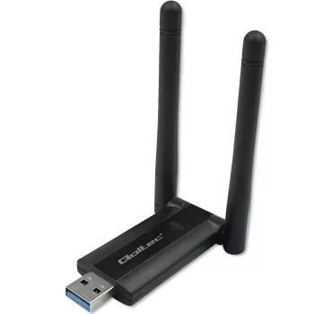 Adaptador USB Wi-Fi duplo sem fios rápido 2 X