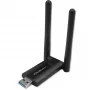 Adaptador USB Wi-Fi duplo sem fios rápido 2 X