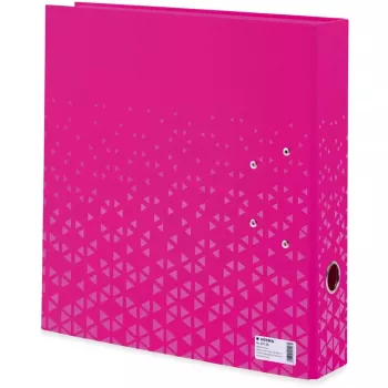 Dossier de anéis HERMA Color A4 rosa com anéis D cartão 1 unid.
