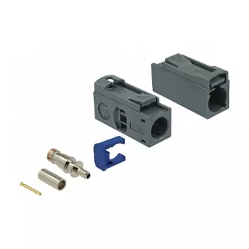 DELOCK FAKRA G conector fêmea 25 mm de comprimento para cravar