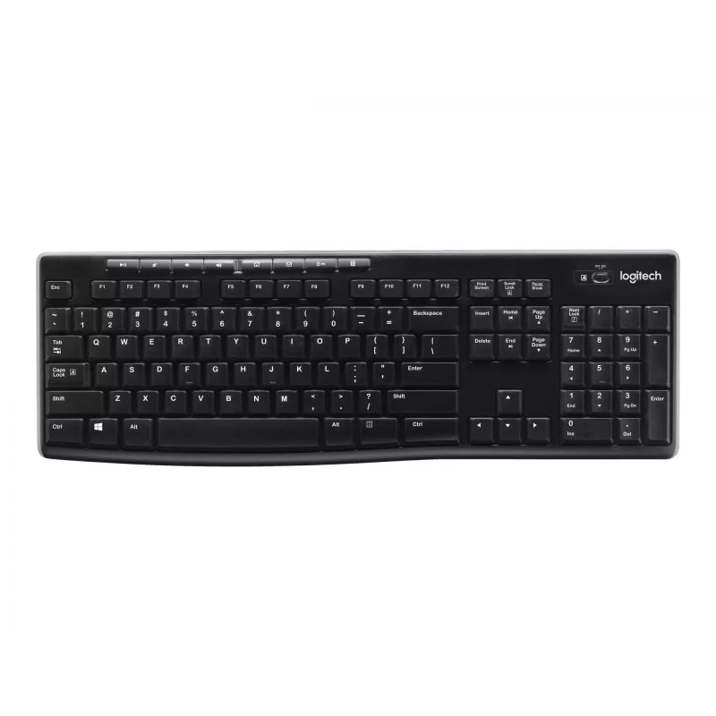 Teclado sem fios Logitech K270
