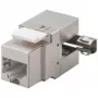 Wentronic Goobay CAT 6 KeyStone ficha RJ45, STP blindada, 250 MHz - ligação: LSA, saída angular de 90° (95901)